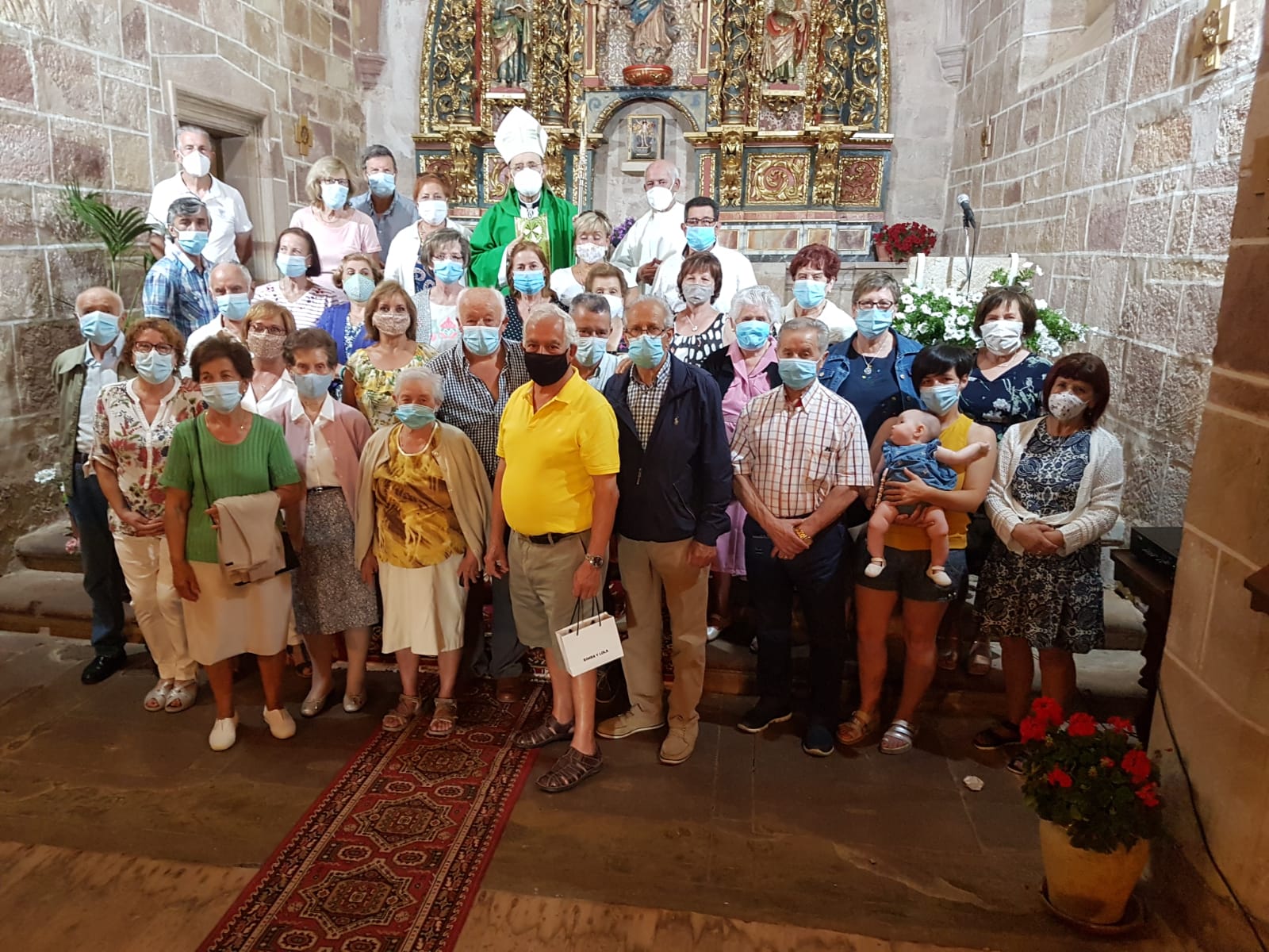 San Adrián de Juarros, Sarracín y Hontoria de la Cantera reciben al arzobispo 2 san adrian de juarros
