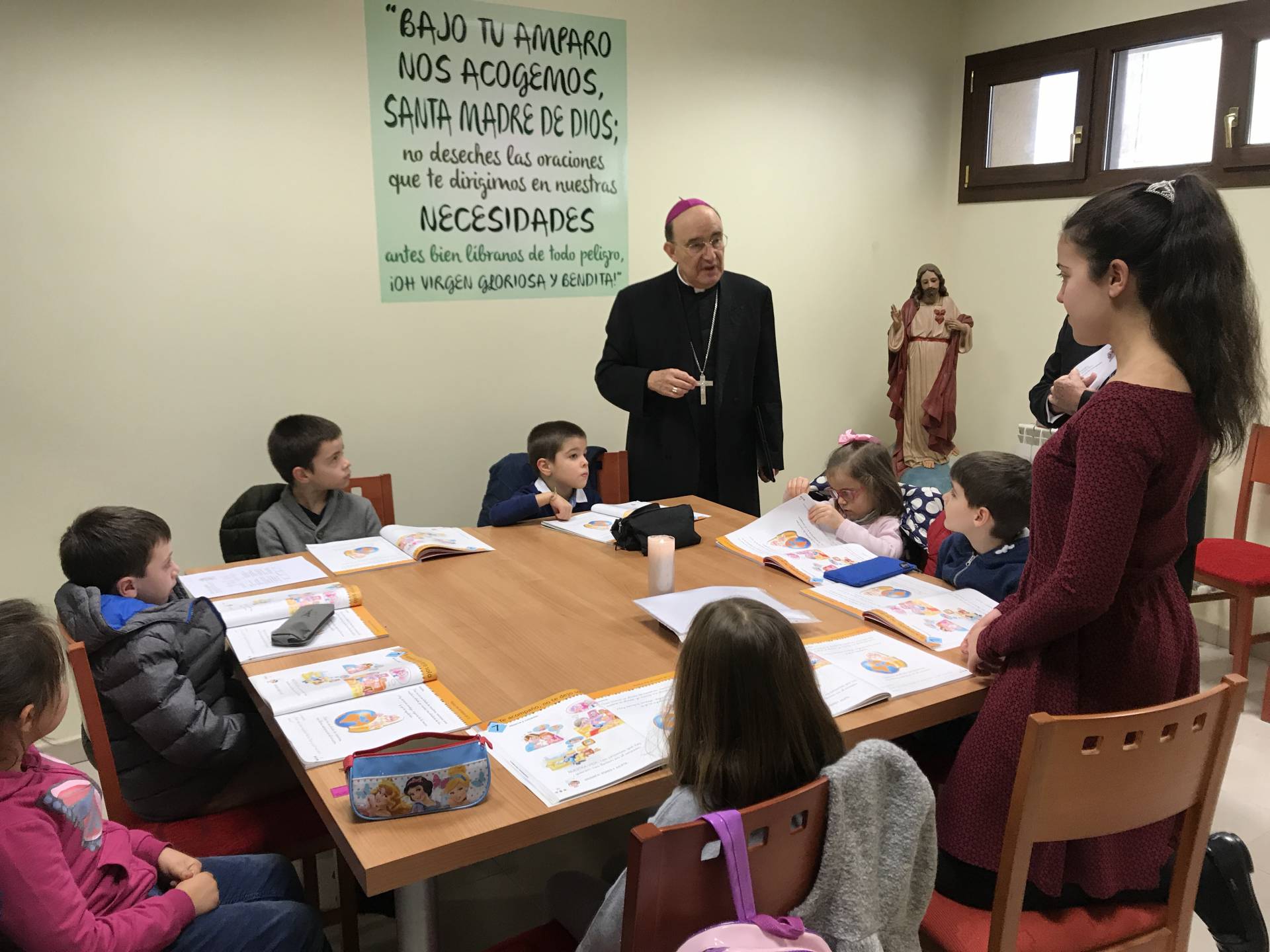 Don Fidel Herráez visita la parroquia de San José Obrero 1 san jose obrero 1