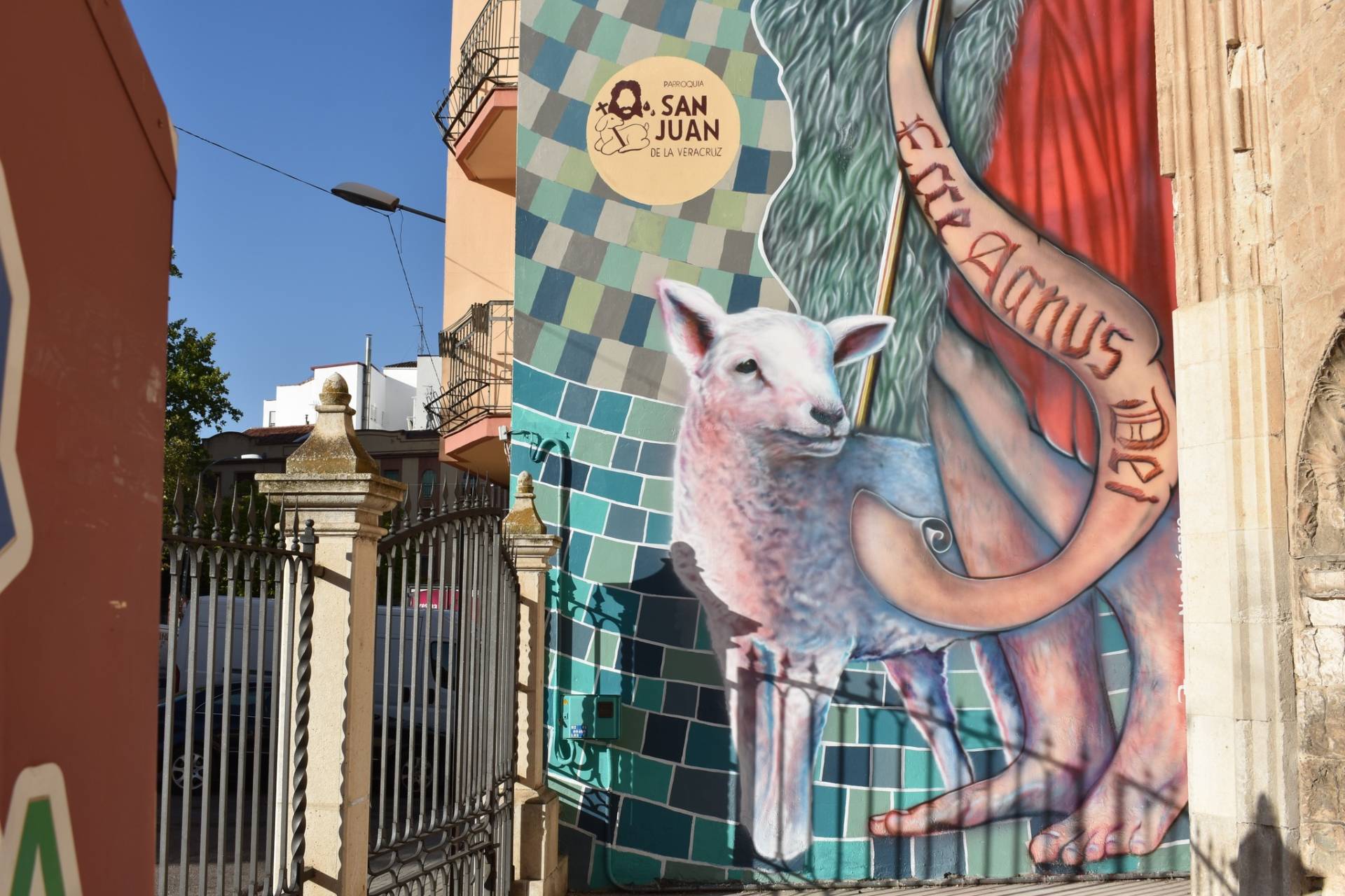 La parroquia de San Juan de la Vera Cruz de Aranda inaugura un mural de 19 metros de altura 5 san juan bautista aranda de duero