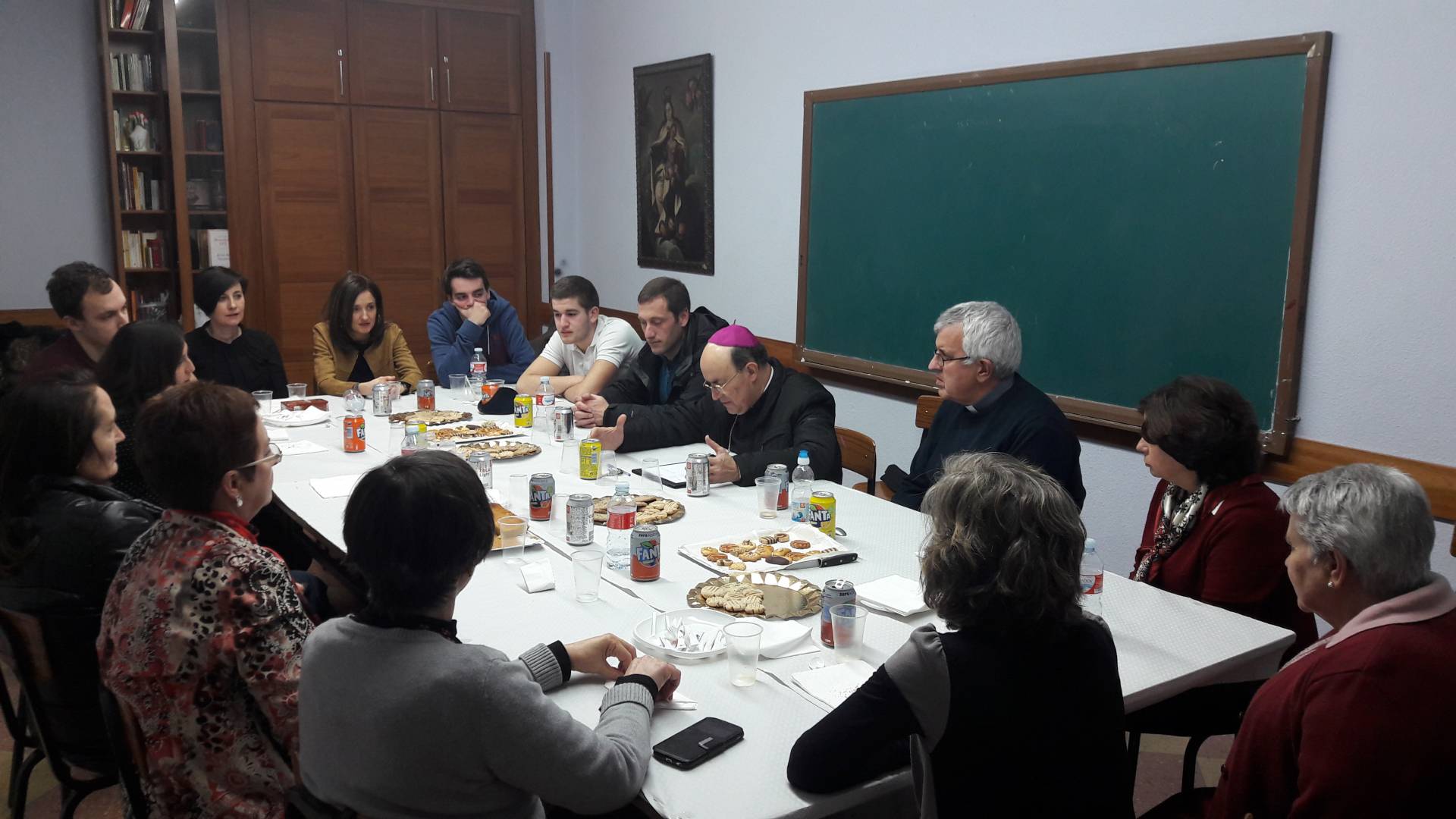 San Lesmes recibe la visita pastoral de don Fidel Herráez 4 san lesmes burgos 4