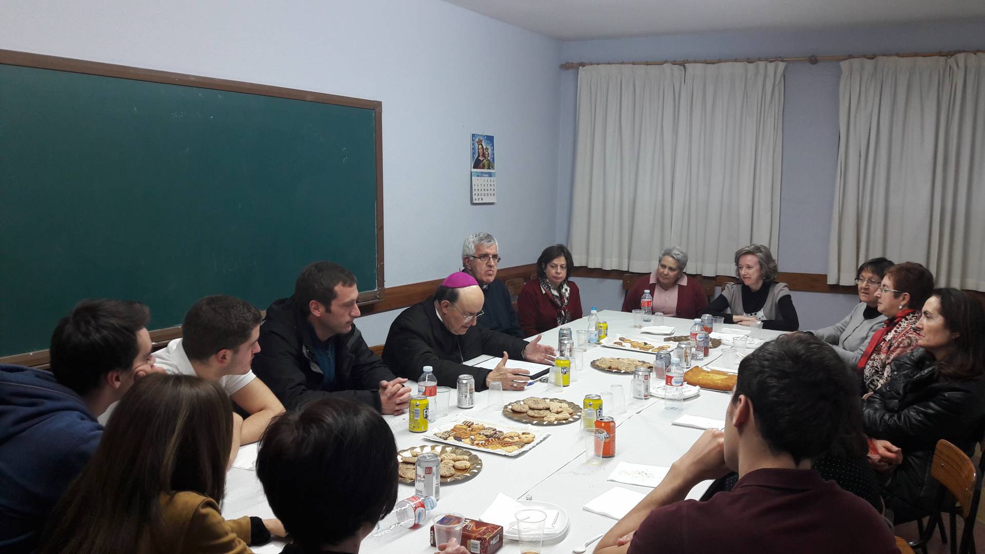 San Lesmes recibe la visita pastoral de don Fidel Herráez 5 san lesmes burgos 5
