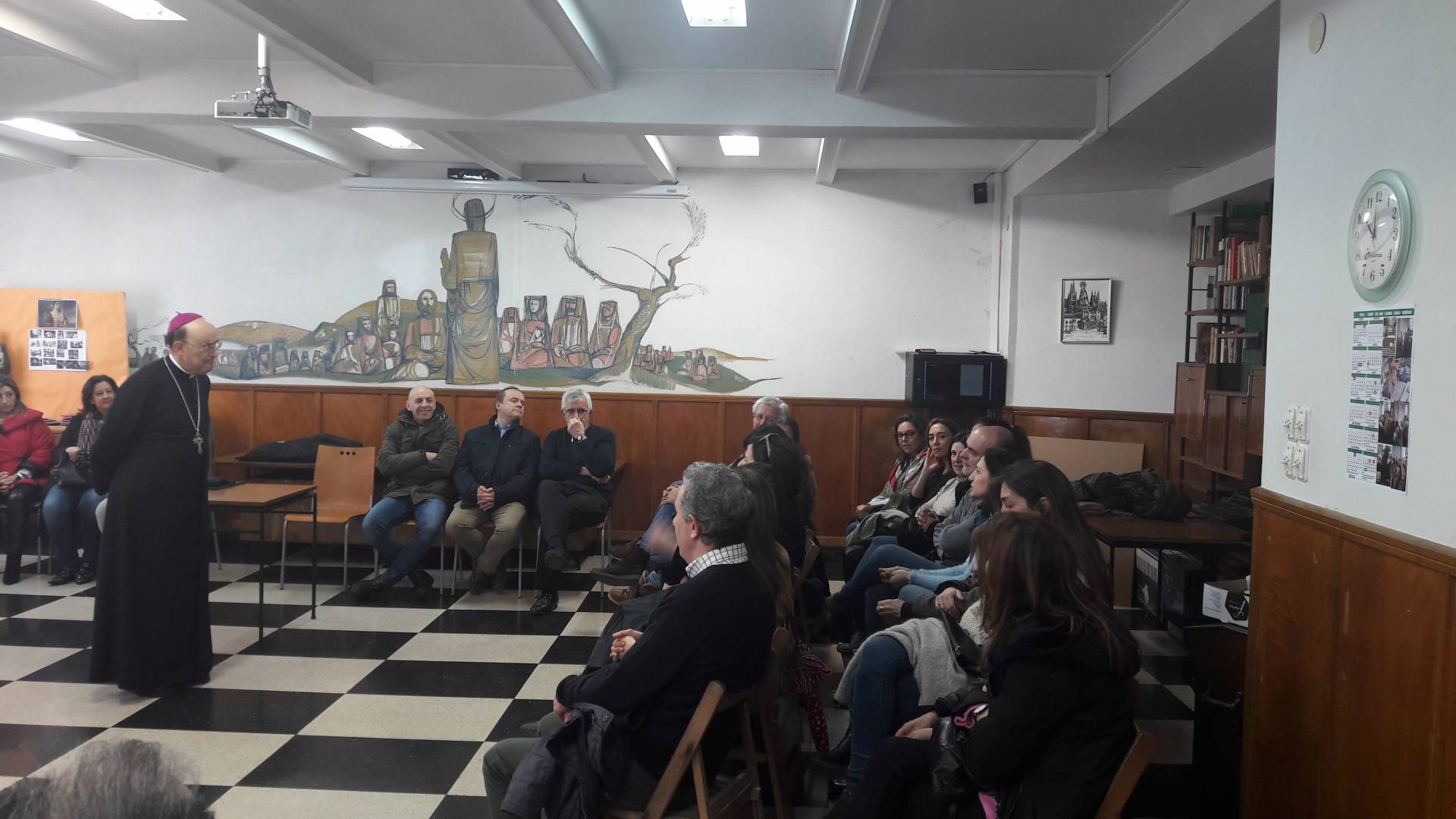 San Lesmes recibe la visita pastoral de don Fidel Herráez 7 san lesmes burgos 6