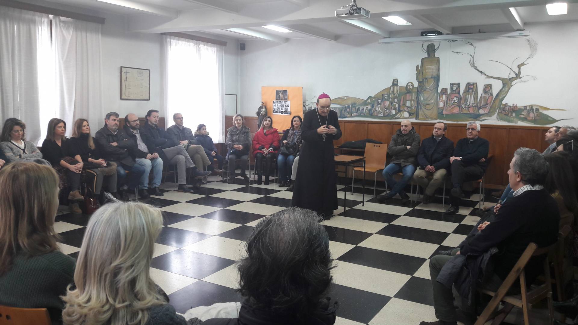 San Lesmes recibe la visita pastoral de don Fidel Herráez 8 san lesmes burgos 7