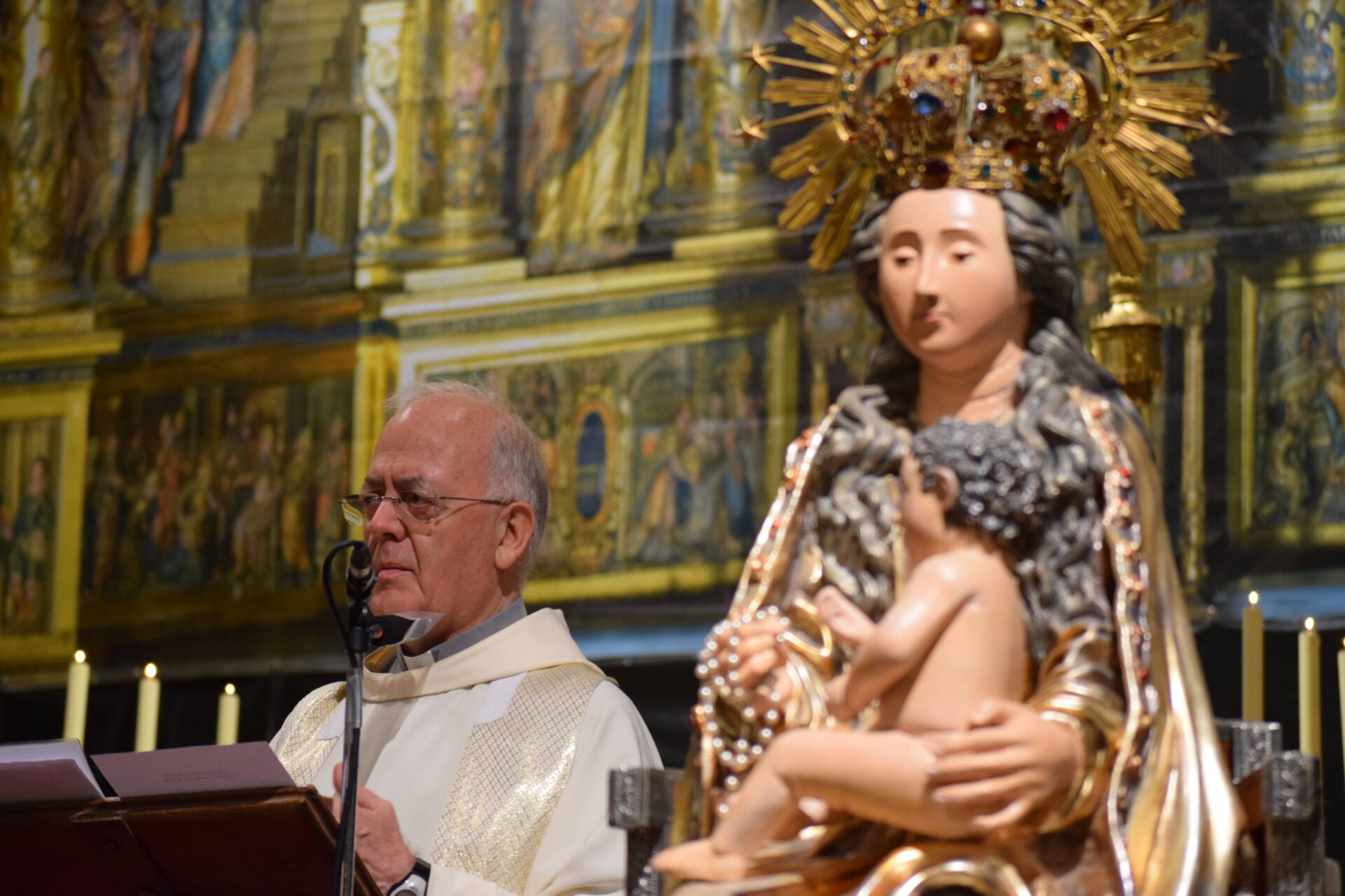 Una atípica festividad de Santa María la Mayor 4 santa maria la mayor pandemia_4