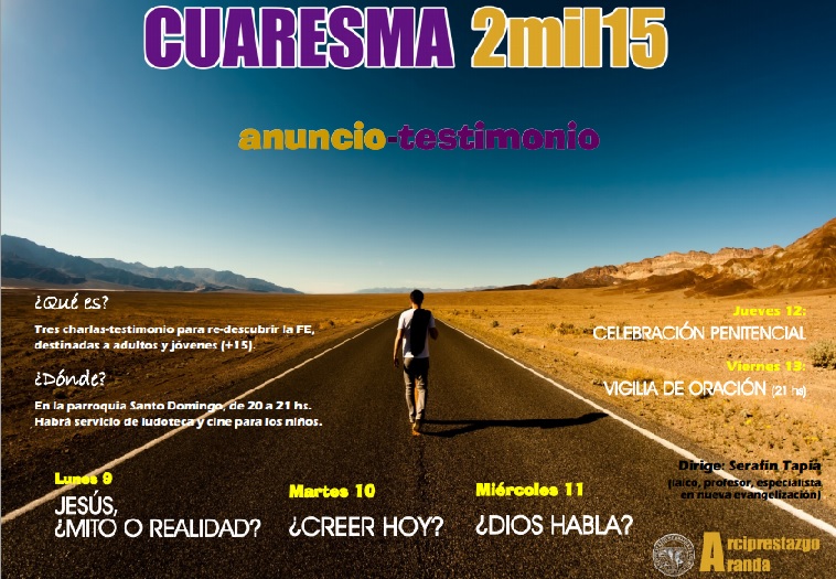 Una semana de evangelización para preparar la Cuaresma 1 semana evangeizacion