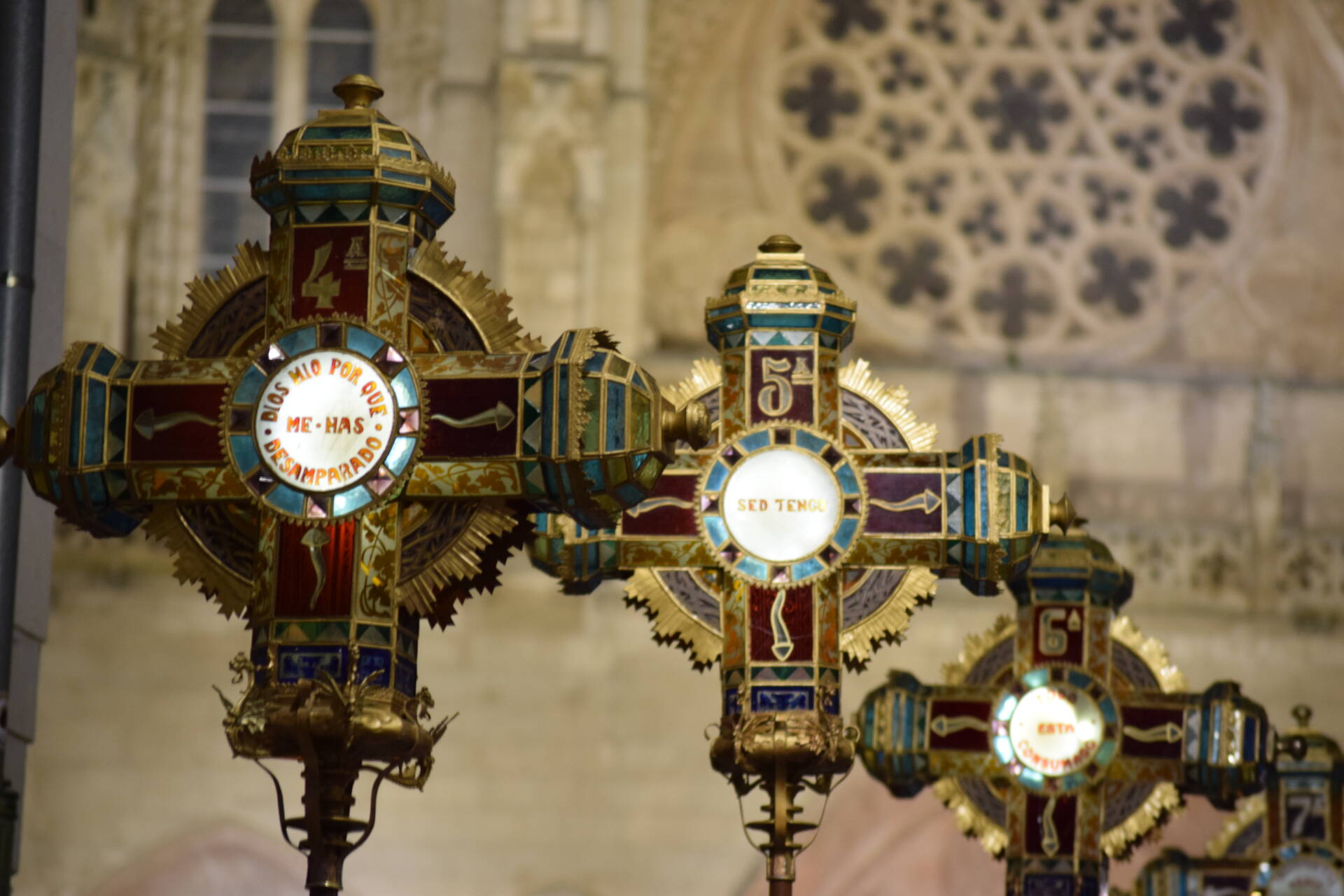 Siete Palabras de Cristo que resuenan en la fría noche burgalesa 2 procesión Siete Palabras Burgos