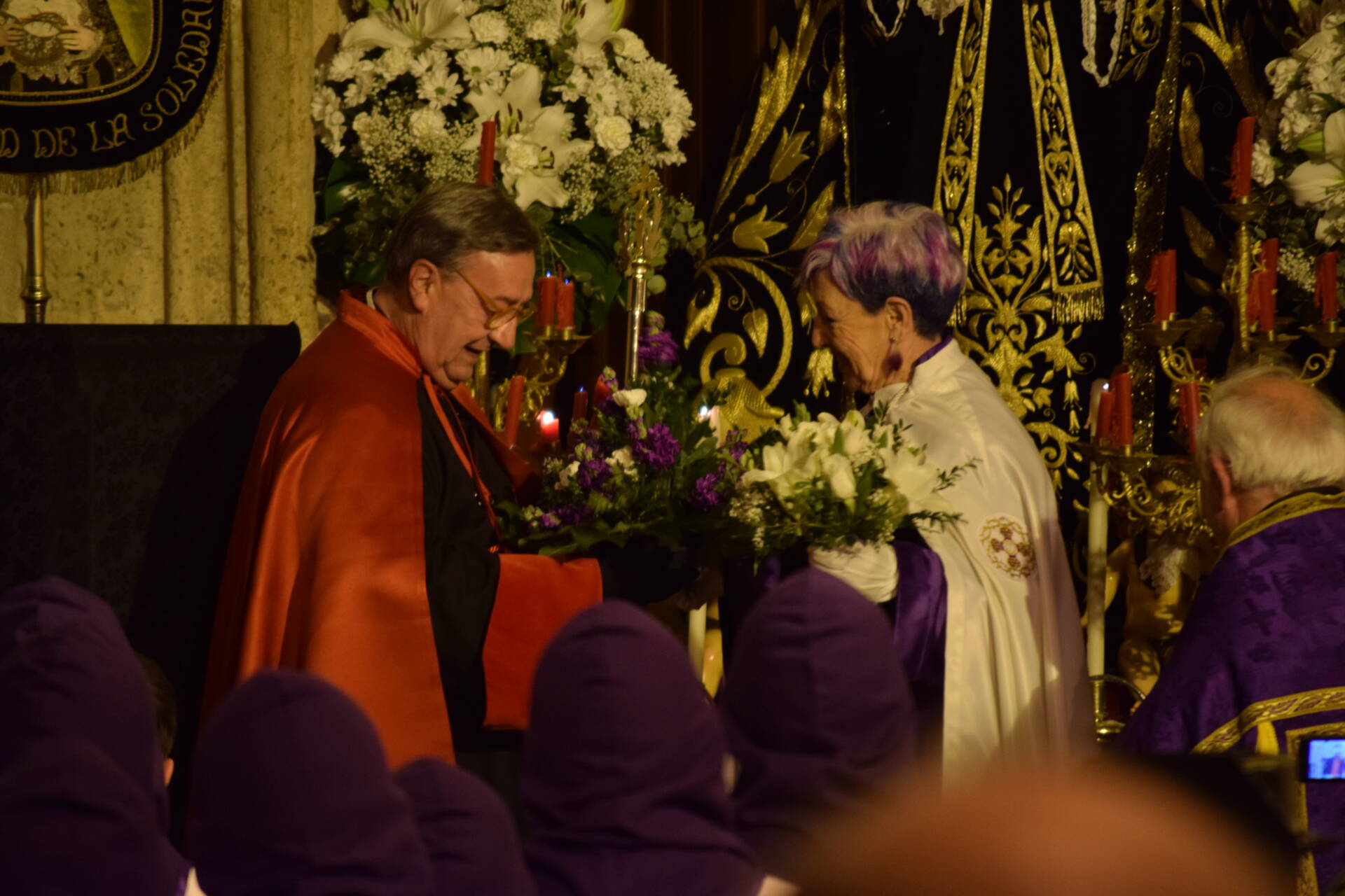 Siete Palabras de Cristo que resuenan en la fría noche burgalesa 3 procesión Siete Palabras Burgos