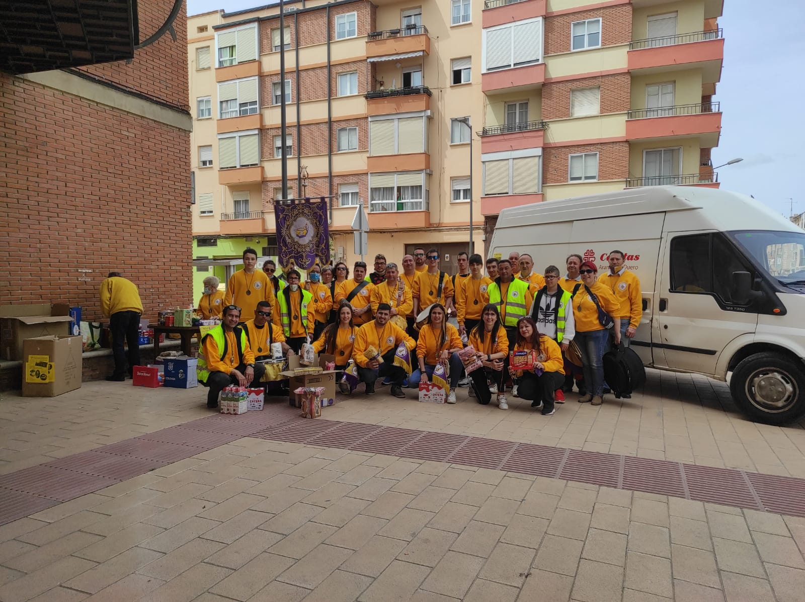 900 kilos de solidaridad a toque de corneta 1 solidaridad aranda de duero