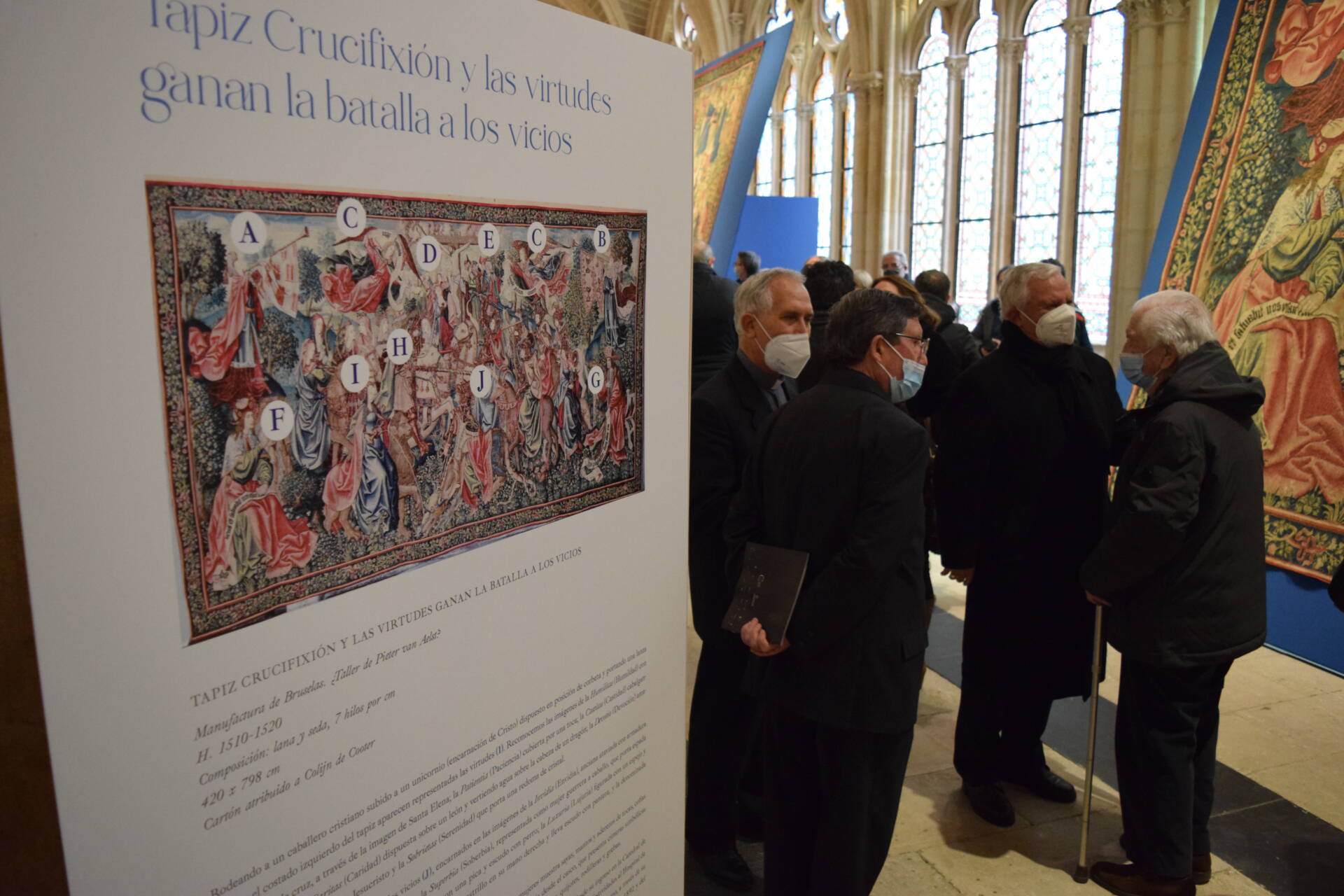 La Catedral exhibe algunos de sus cantorales y tapices más preciados 5 tapices cantorales catedral de burgos