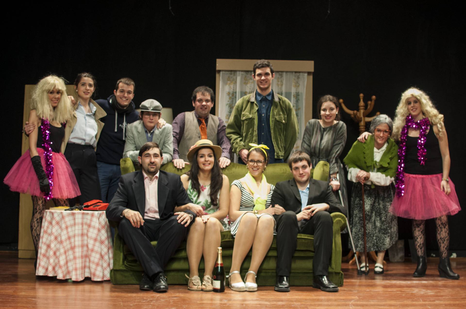 La compañía de teatro de la parroquia de Villarcayo representará una nueva obra 1 teatro