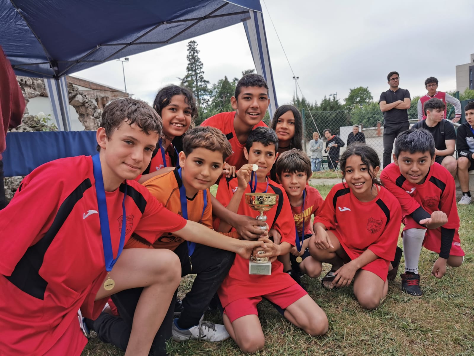 Torneo San José: fútbol y chapuzón... bajo la lluvia 1 torneo san josé seminario burgos deporte