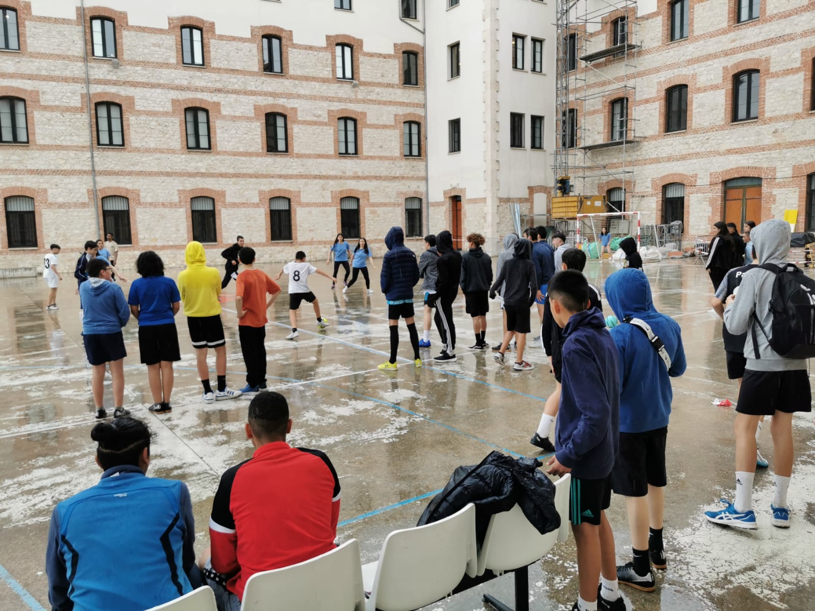 Torneo San José: fútbol y chapuzón... bajo la lluvia 4 torneo san josé seminario burgos deporte