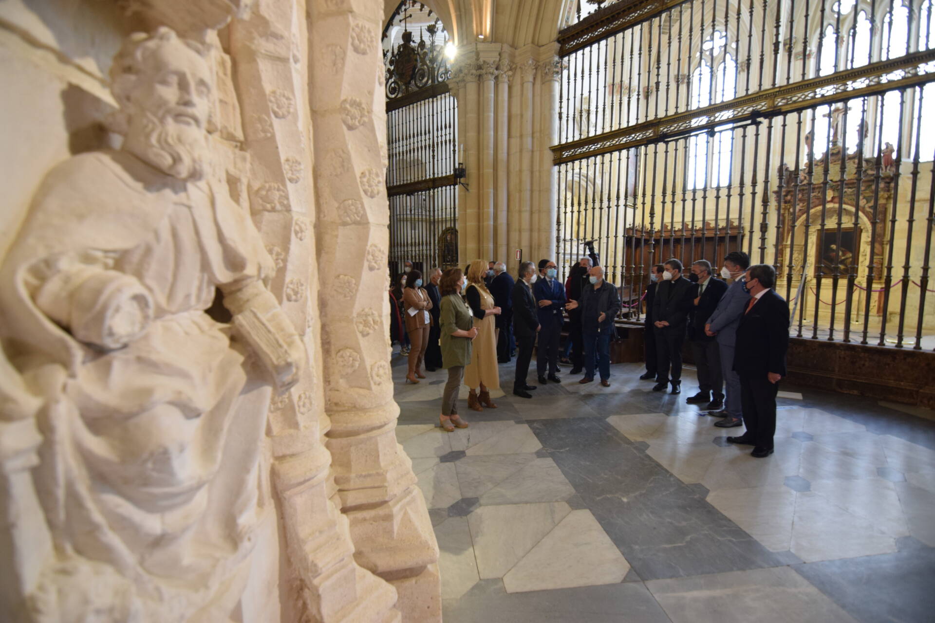 El Trasaltar de la Catedral de Burgos recupera todo su esplendor 1 trasaltar catedral burgos junta cabildo restauración