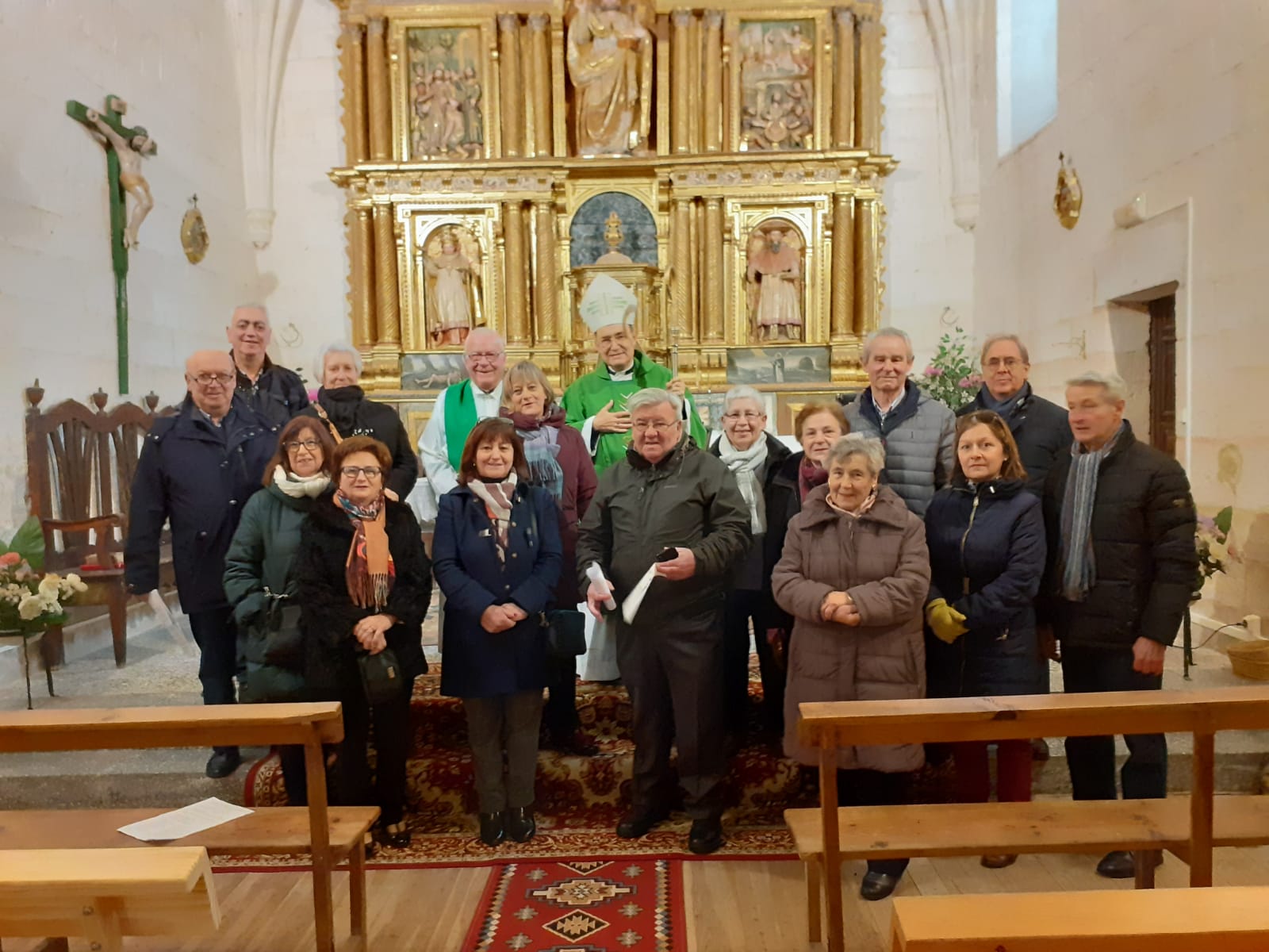 El arzobispo visita la unidad pastoral de Ubierna 1 ubierna visita pastoral 2