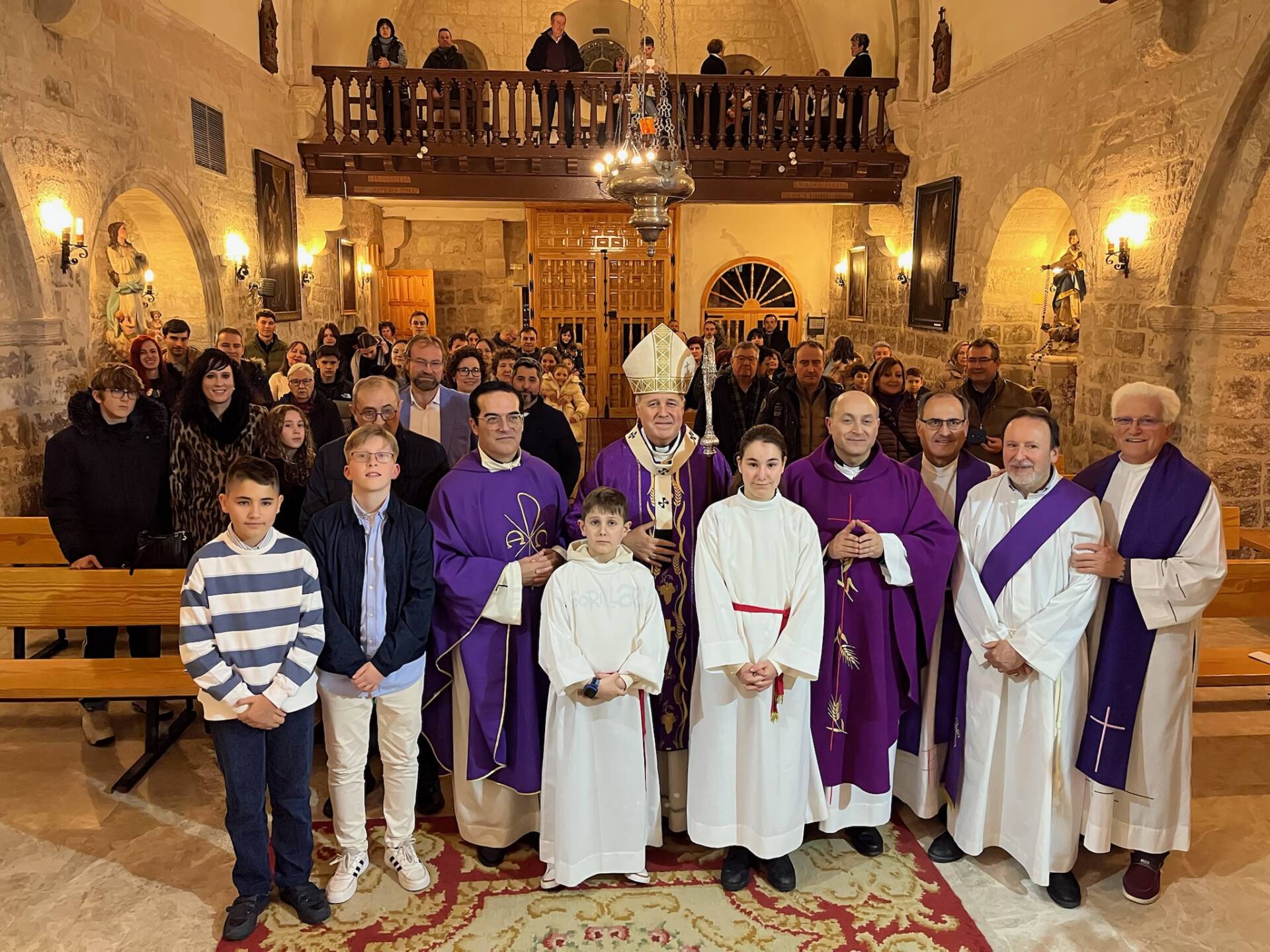 Mons. Mario Iceta continúa con su visita en la unidad pastoral de Ubierna 8 Mons. Mario Iceta continúa con su visita en la unidad pastoral de Ubierna