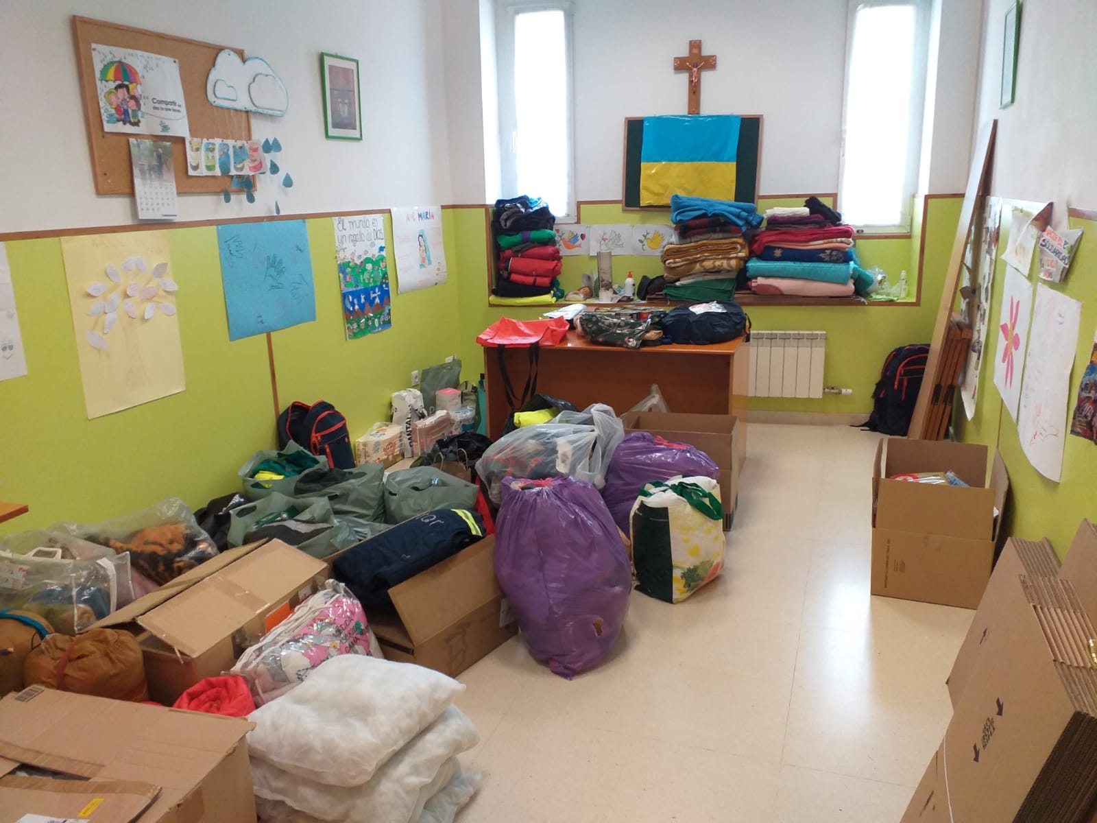 Una parroquia de Burgos, lanzadera de ayuda humanitaria hacia Ucrania 1 ucrania parroquia burgos