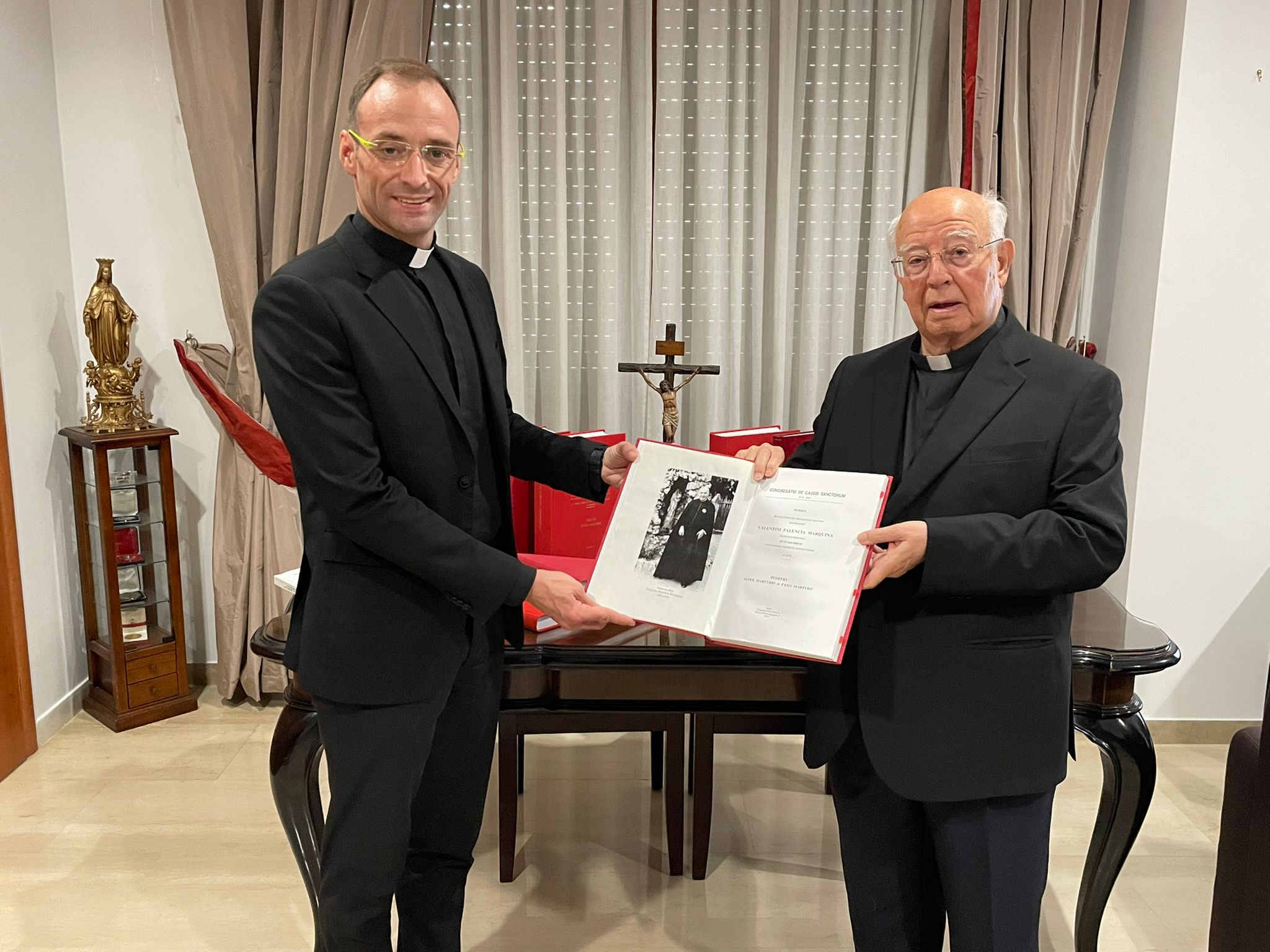 La causa de beatificación de Valentín Palencia se incorpora al Archivo Diocesano 1 valentin palencia archivo diocesano