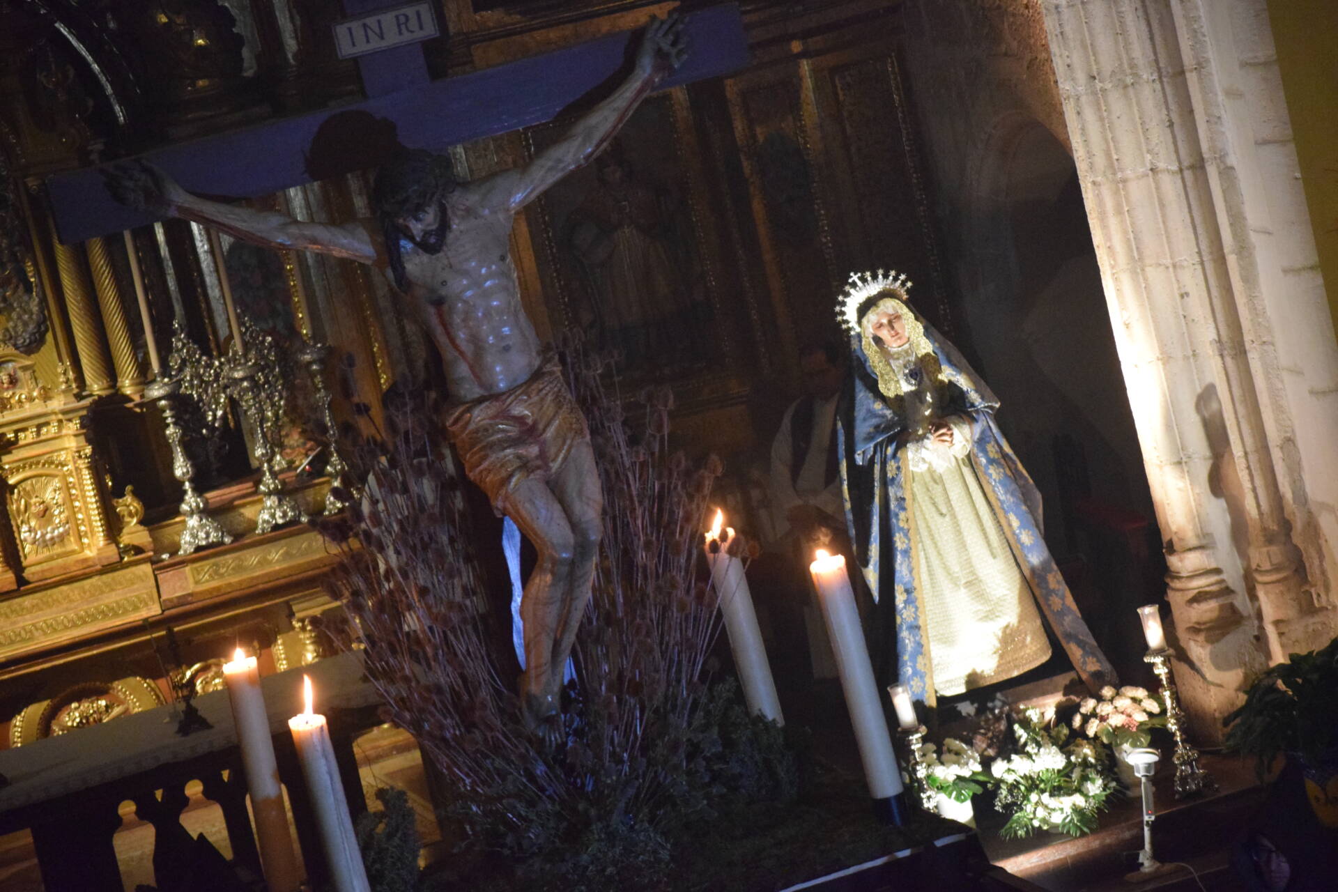 Viernes de Dolores, de silencio... y de lluvia 6 Viernes de Dolores procesión del Silencio Burgos