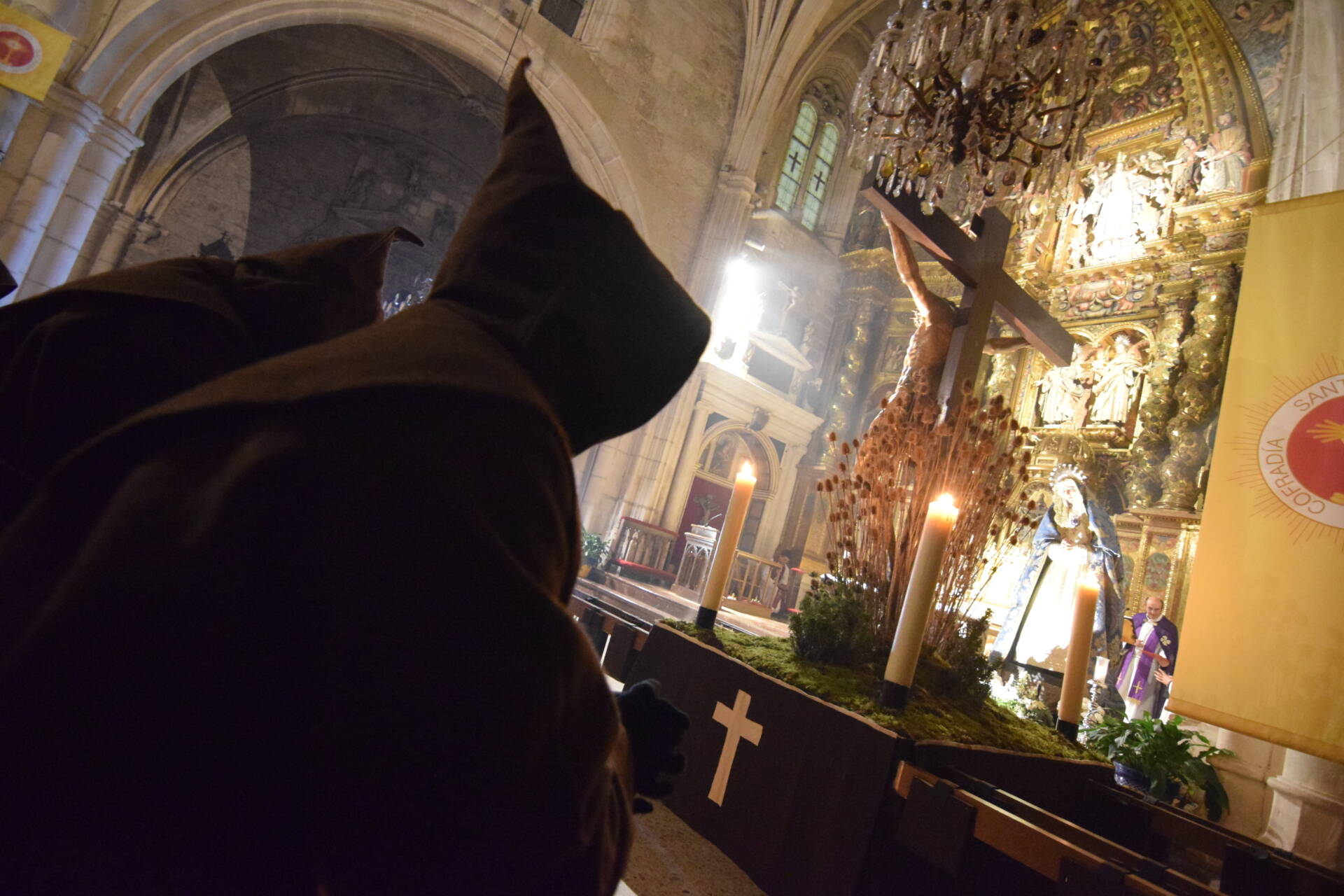 Viernes de Dolores, de silencio... y de lluvia 1 Viernes de Dolores procesión del Silencio Burgos