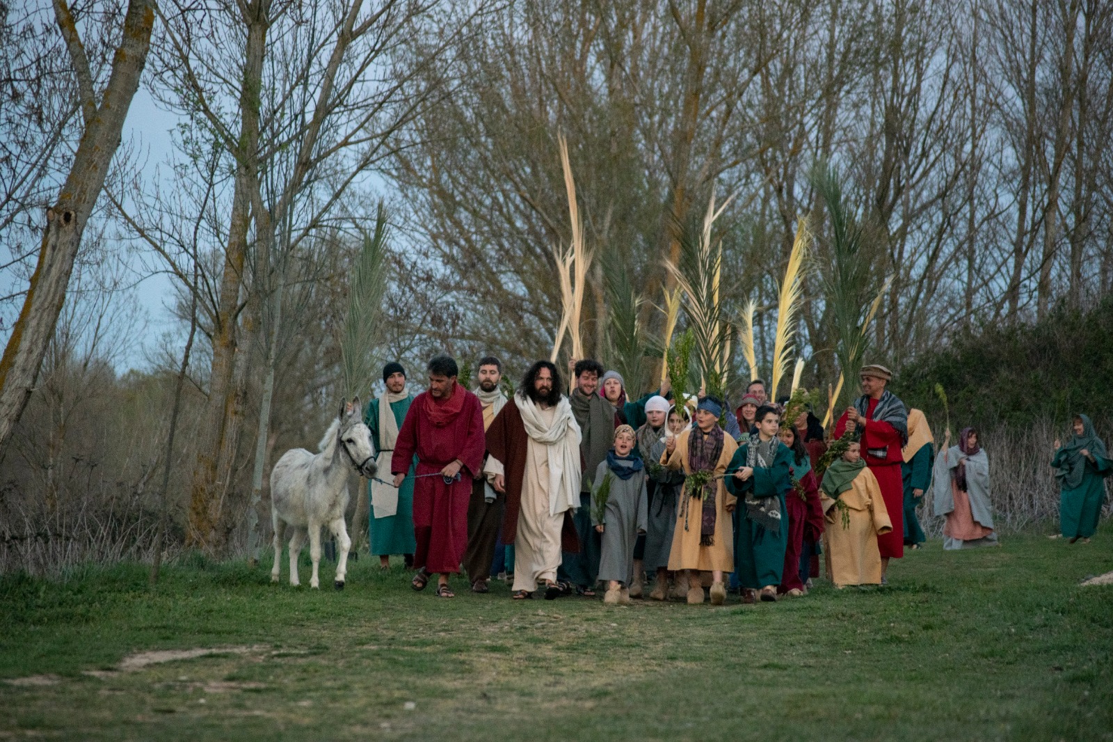 Villalbilla de Burgos volverá a representar su Via Crucis viviente el Viernes Santo 1 Villalbilla de Burgos via crucis