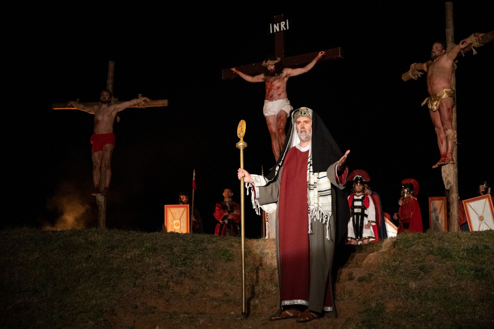 Villalbilla de Burgos volverá a representar su Via Crucis viviente el Viernes Santo 4 Villalbilla de Burgos via crucis