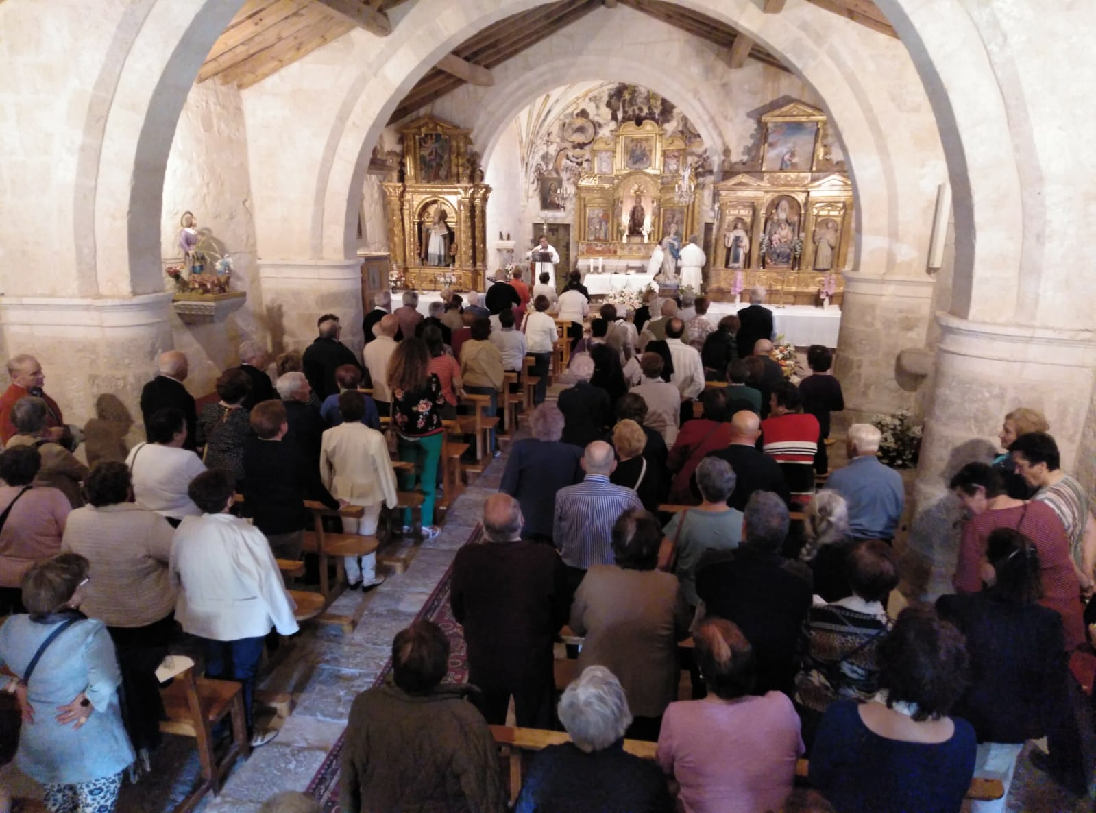 El arciprestazgo de Amaya peregrina en romería a la Virgen del Castillo 2 virgen castillo 2
