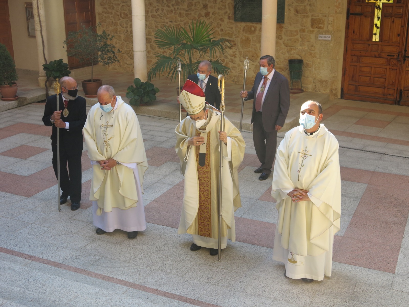 La pandemia no impide que los arandinos celebren a su patrona, la Virgen de las Viñas 1 virgen de las viñas