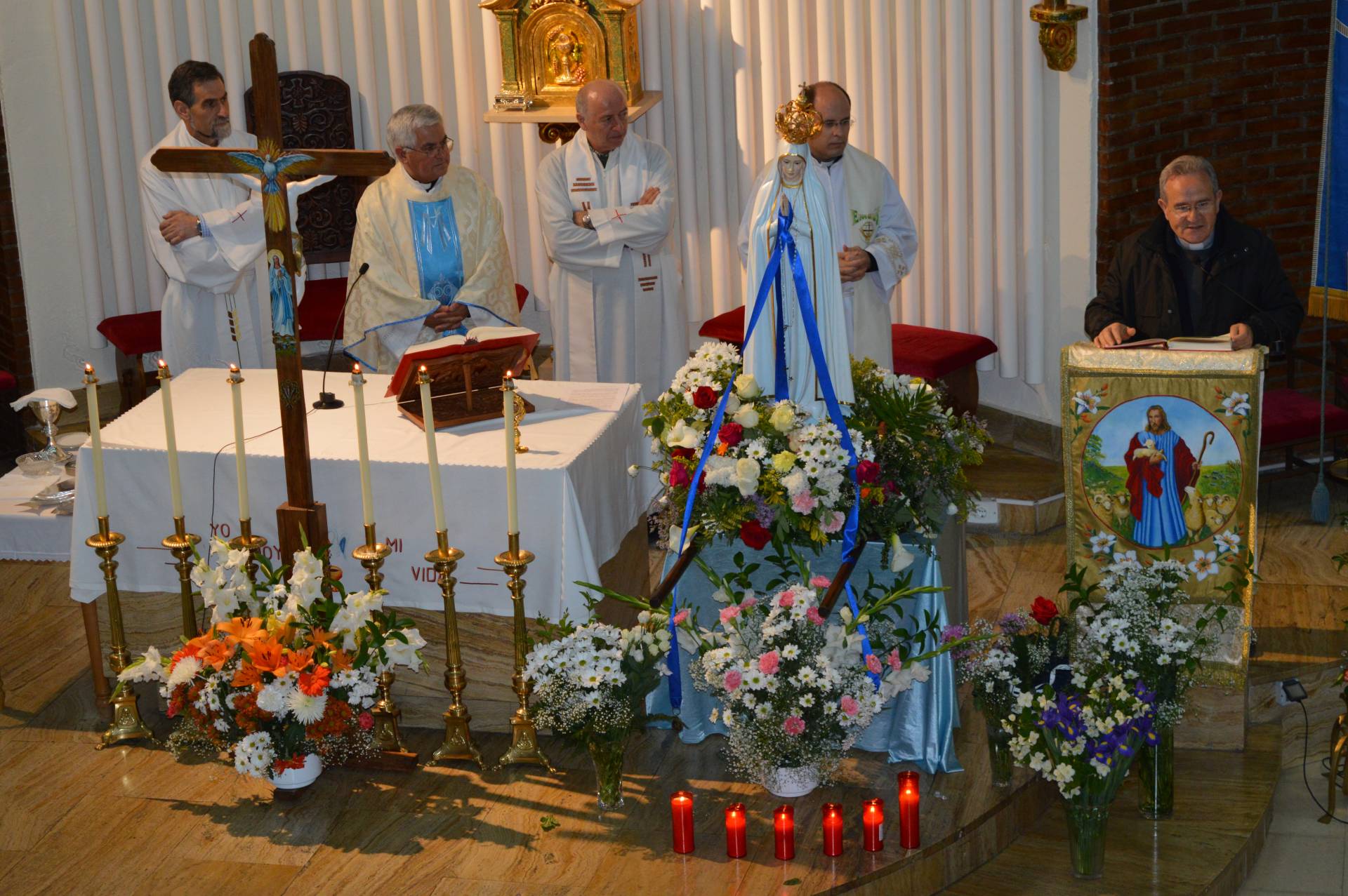 Miranda de Ebro recibe la imagen peregrina de la Virgen de Fátima 3 virgen fatima 3