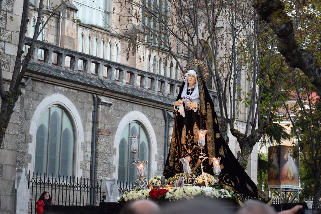 Rechazado de nuevo el indulto del preso propuesto por la Soledad 1 La Virgen de la Soledad procesiona el Sábado Santo.