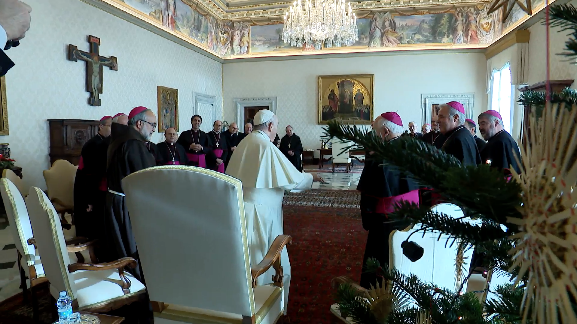El papa Francisco recibe en audiencia al arzobispo de Burgos 2 visita ad limina
