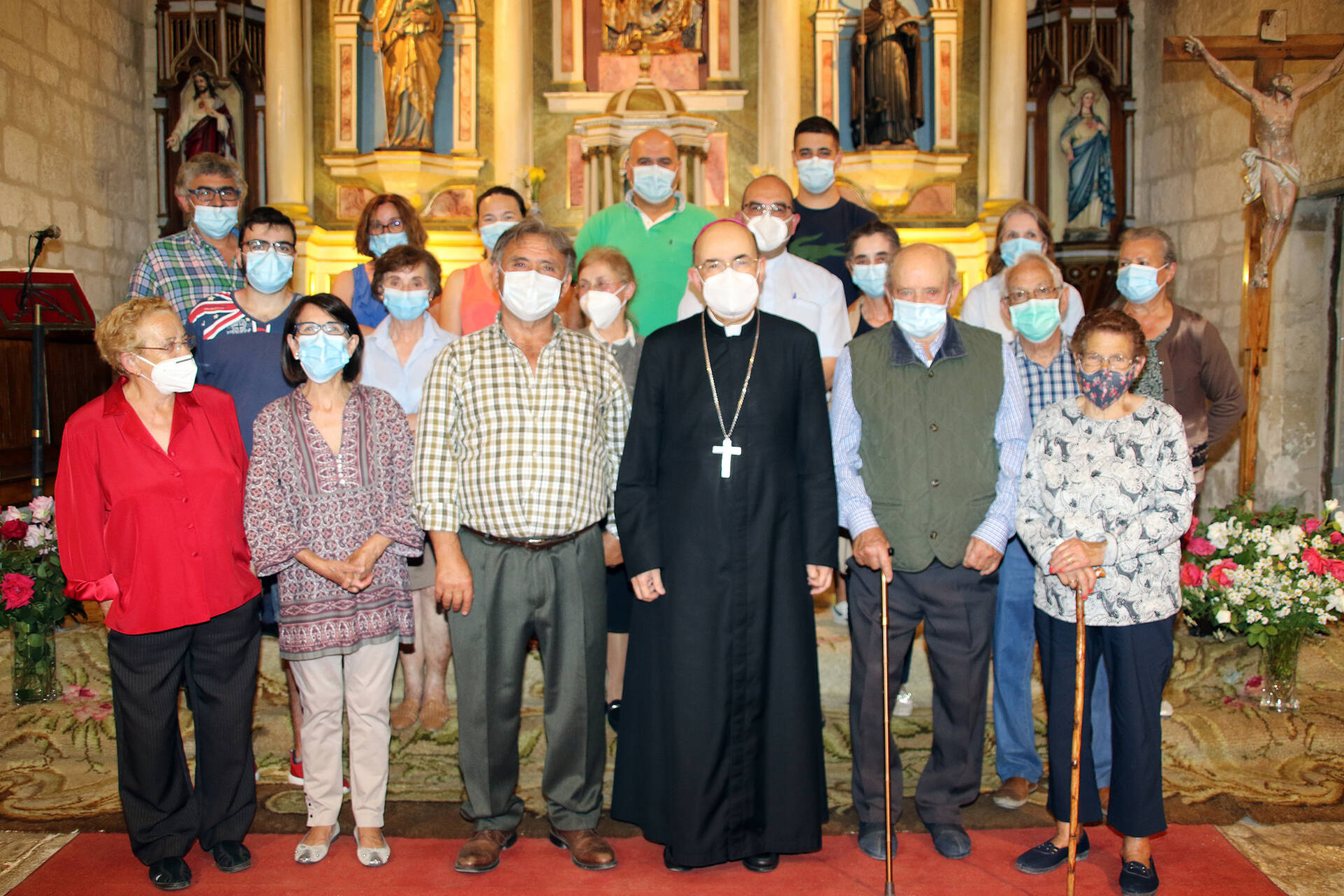 El arzobispo retoma su visita pastoral tras el estado de alarma 1 visita pastoral estado de alarma