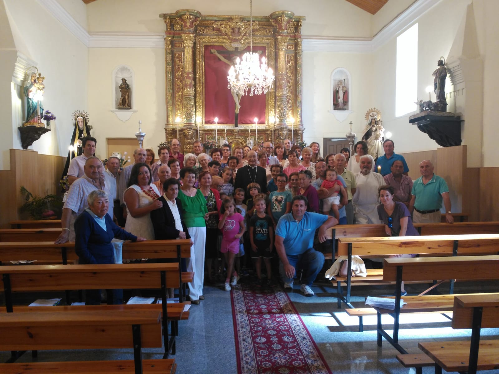 Don Fidel Herráez reanuda su visita pastoral a la diócesis tras el parón veraniego 1 visita pastoral rioseras 3