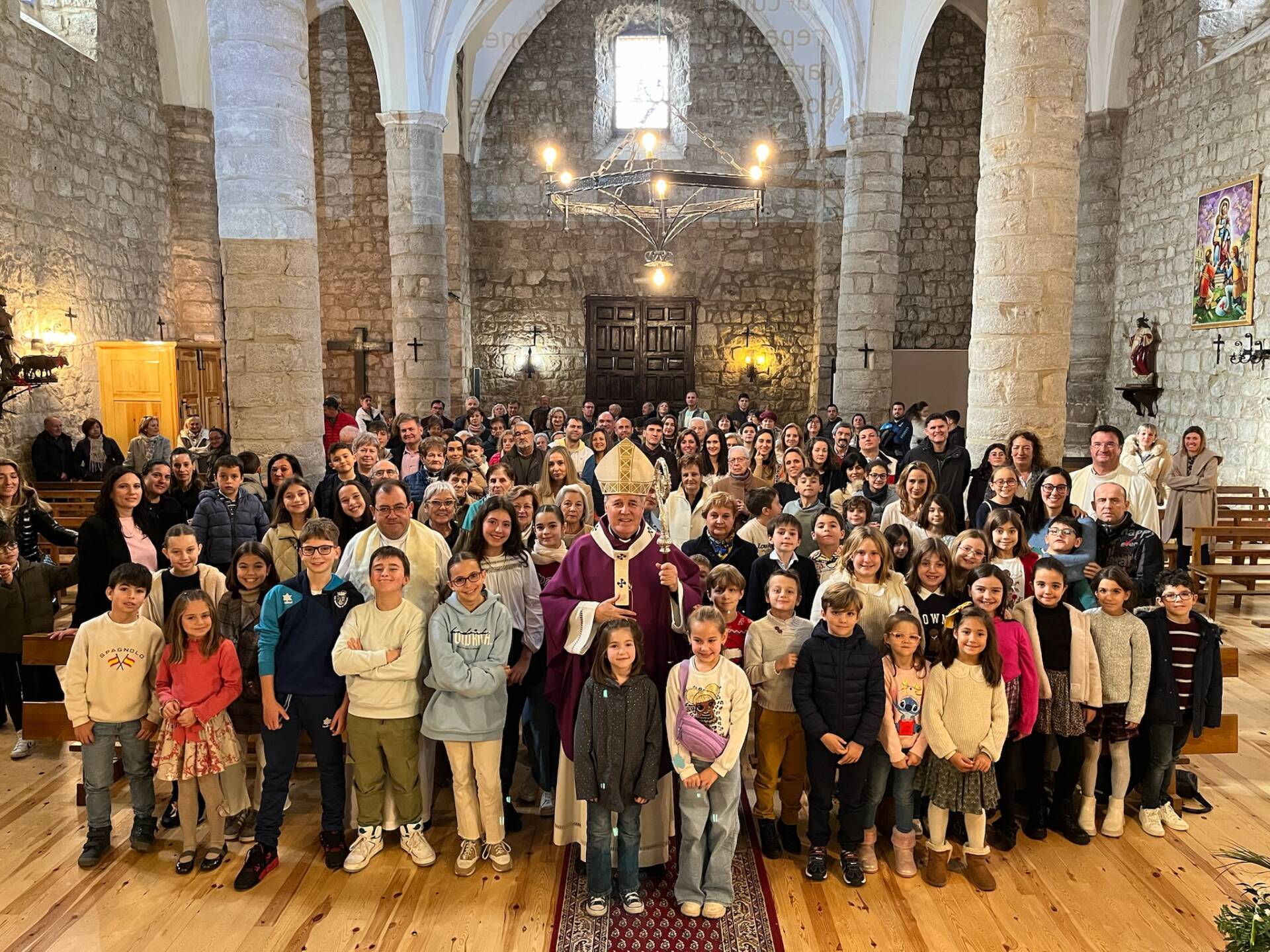 Mons. Iceta continúa con su visita pastoral en Villagonzalo Pedernales y Arcos de la Llana 10 Mons. Iceta continúa con su visita pastoral en Villagonzalo Pedernales y Arcos de la Llana