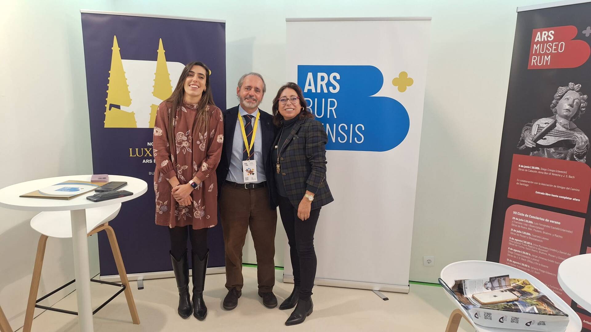 El stand de Ars Burgensis en AR-PA recibe la visita de las instituciones 1 visitas-ars-burgensis-ar-pa-2025_01