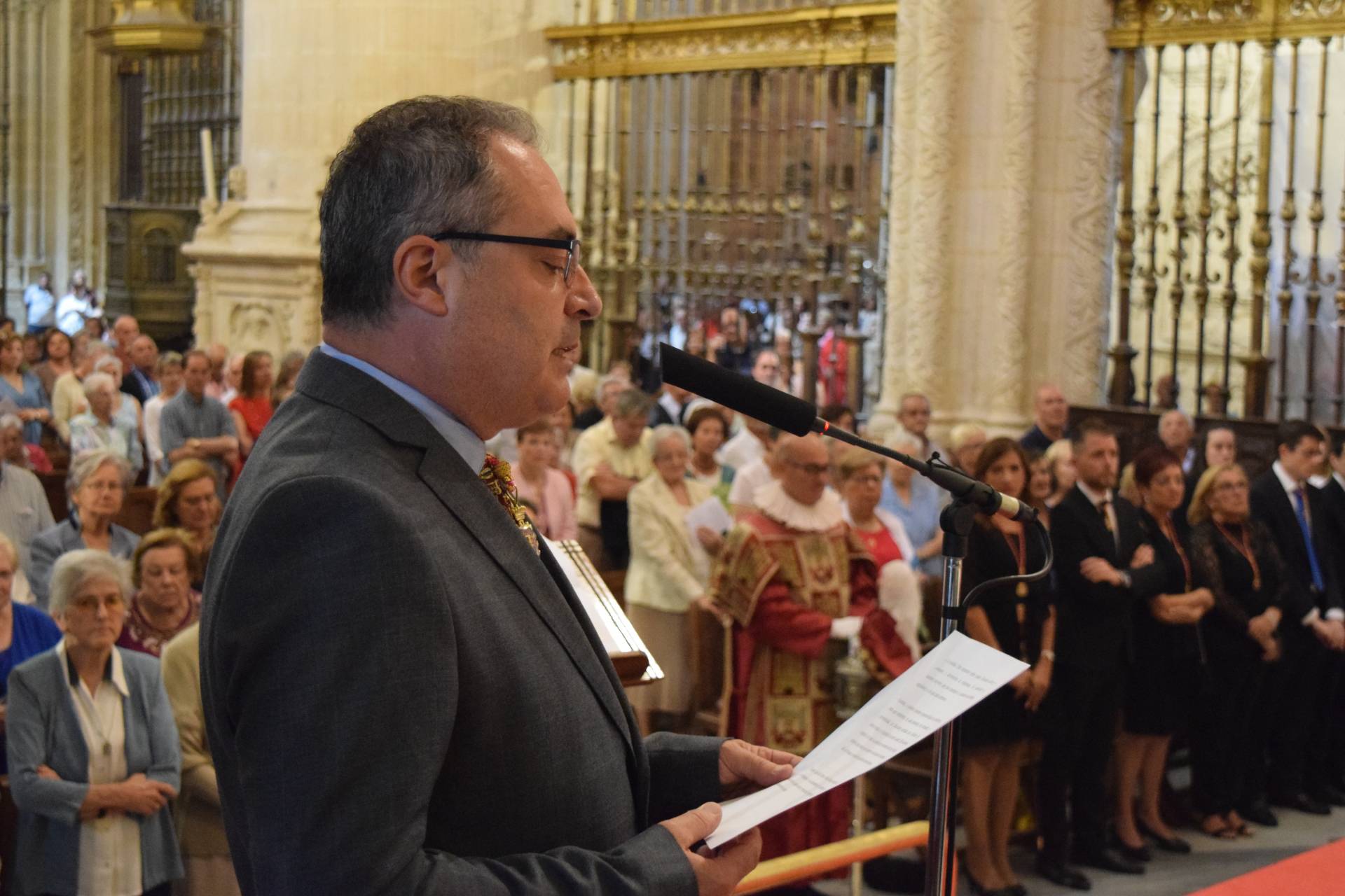 Burgos pide a Santa María la Mayor una sociedad «más justa, más acogedora y humana» 8 voto ciudad santa maria la mayor_9