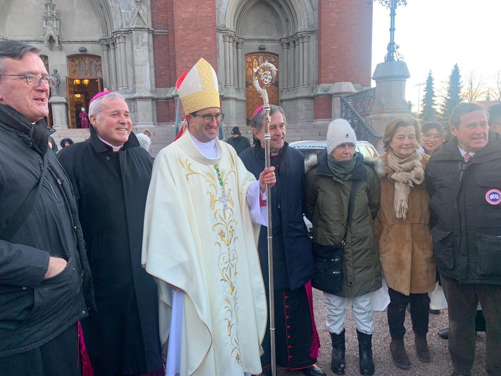 Mons. Iceta participa en la ordenación del nuevo obispo de Helsinki 6 Mons. Iceta participa en la ordenacion del nuevo obispo de Helsinki