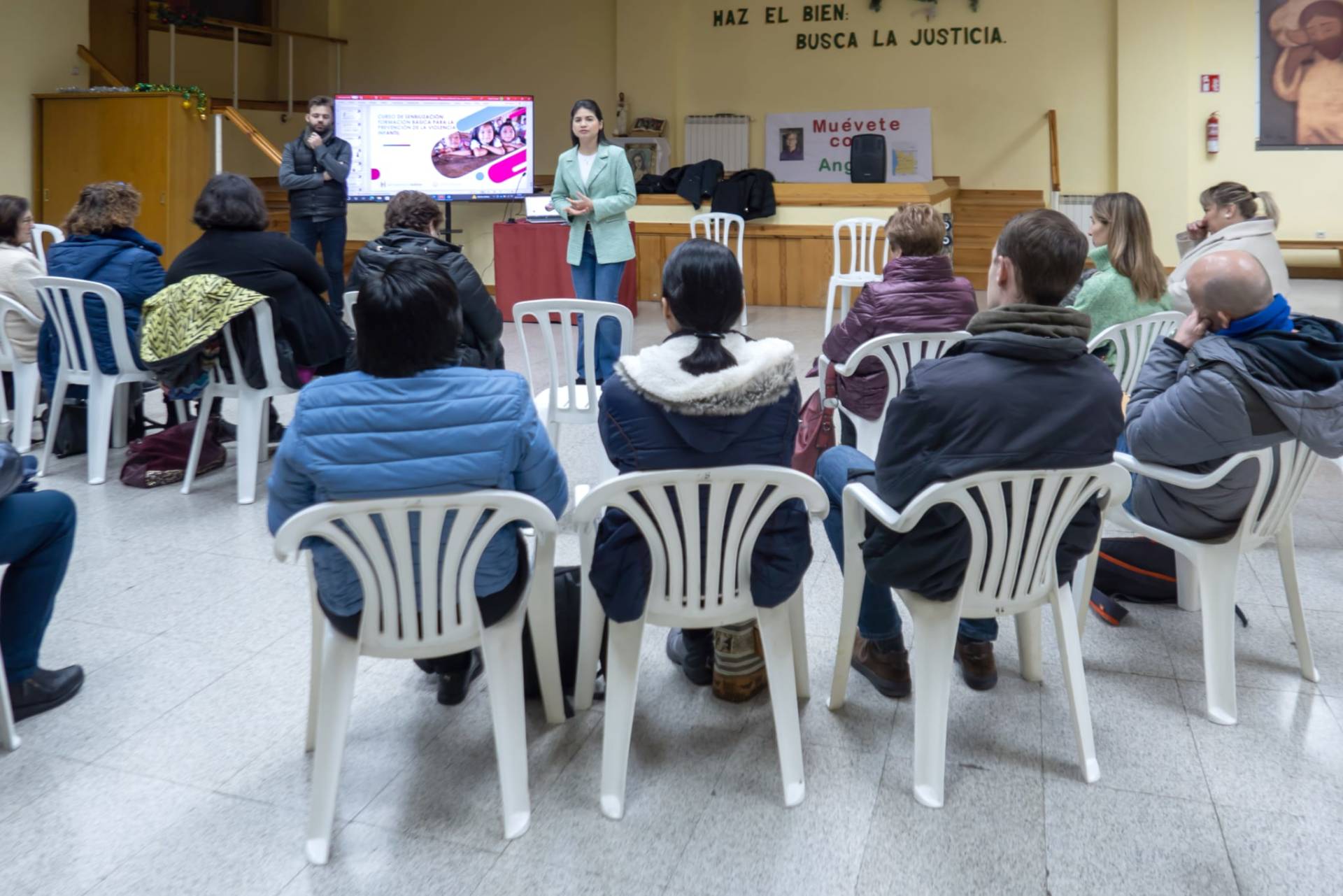 Los agentes de pastoral del arciprestazgo de Miranda se forman en protección de menores 5 Los catequistas del arciprestazgo de Miranda se forman en protección de menores