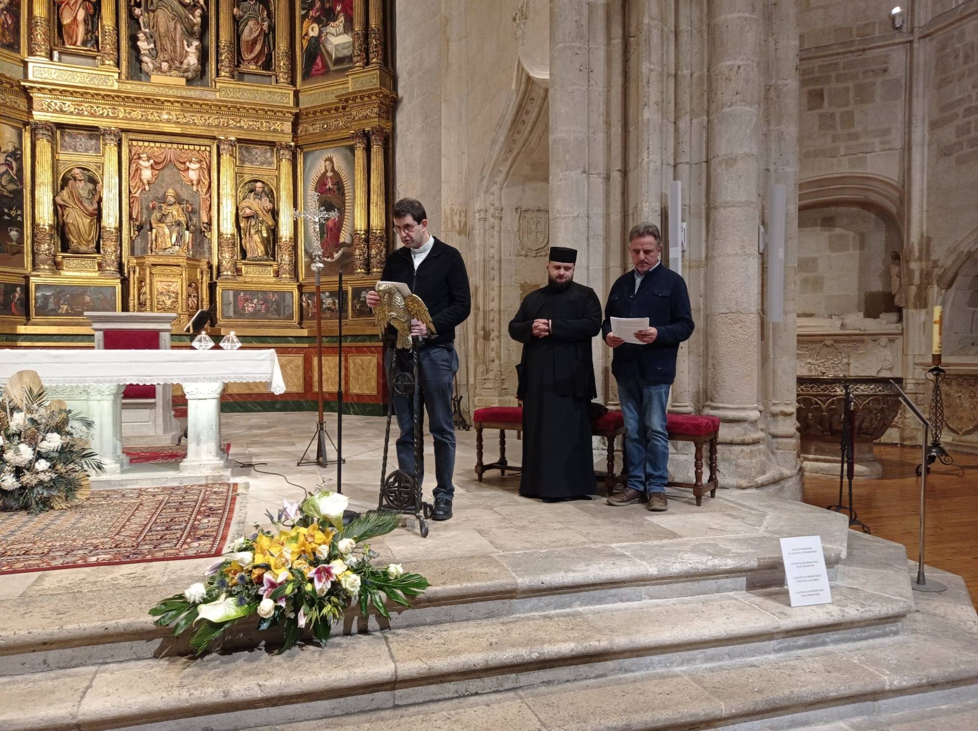 Acoger, cuidar del prójimo, amar... los caminos para lograr la unidad de los cristianos 7 Oracion ecumenica Aranda